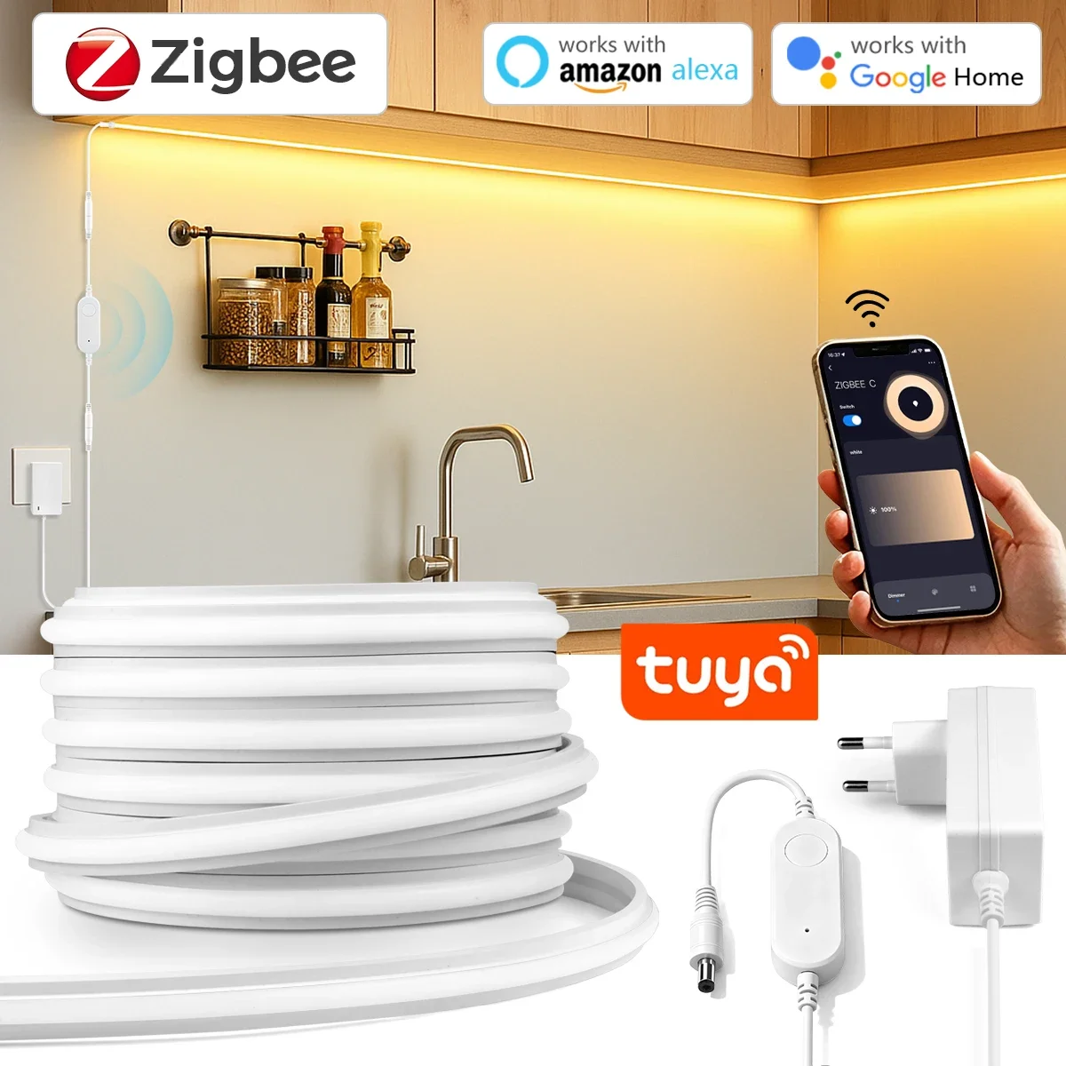 Zigbee Coordinator Stick - Zigbee 3.0 24V 네온 LED 스트립