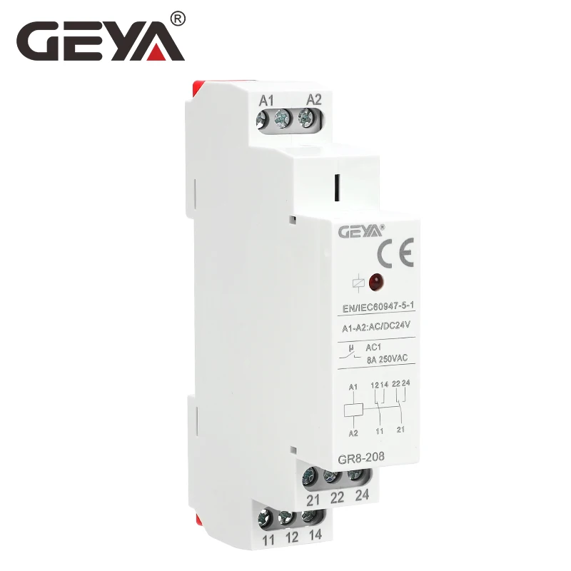 GEYA GR8-208 보조 릴레이 중간 스위치 8A  - Shelly Relay Module 리뷰 및 가격