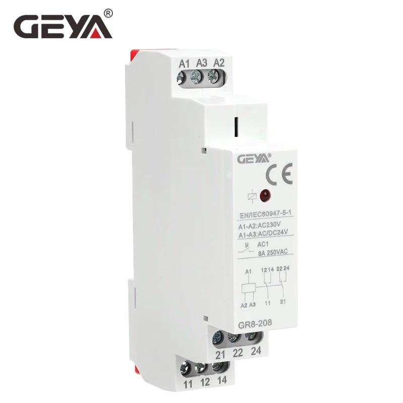 GEYA GR8-208 보조 릴레이 중간 스위치 8A  - Shelly Relay Module 리뷰 및 가격