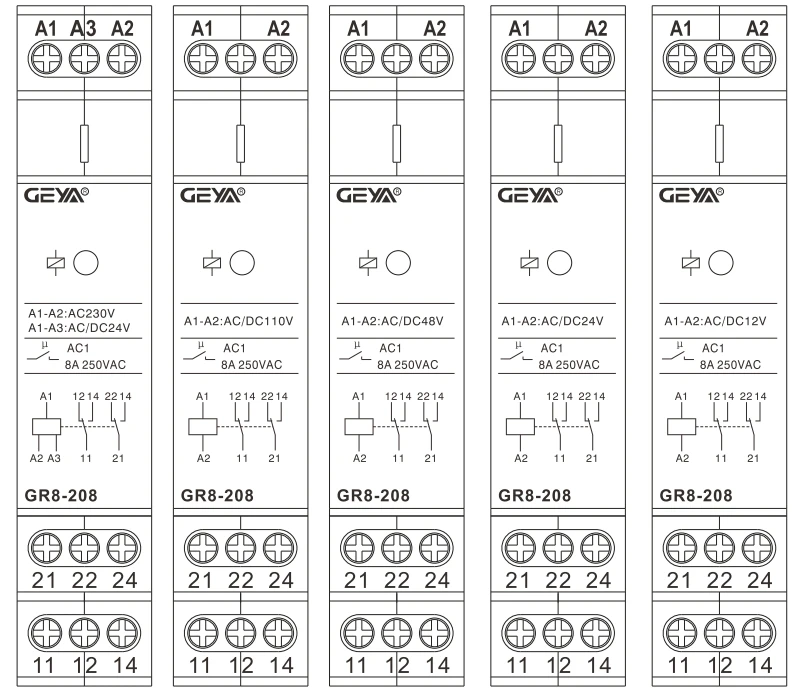 GEYA GR8-208 보조 릴레이 중간 스위치 8A  - Shelly Relay Module 리뷰 및 가격