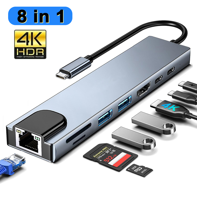 MacBook Pro USB 어댑터용 8 In 1 US - Home Assistant Sd 리뷰 및 가격