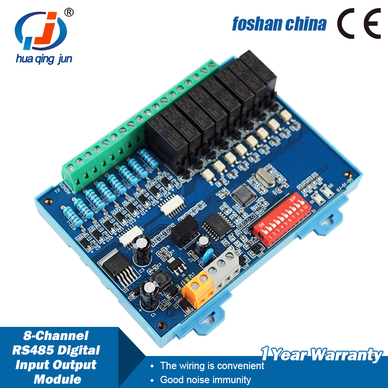 Huaqingjun 8 채널 RS485 디지털 입력 출 - Relay 8 Channel Board 리뷰 및 가격