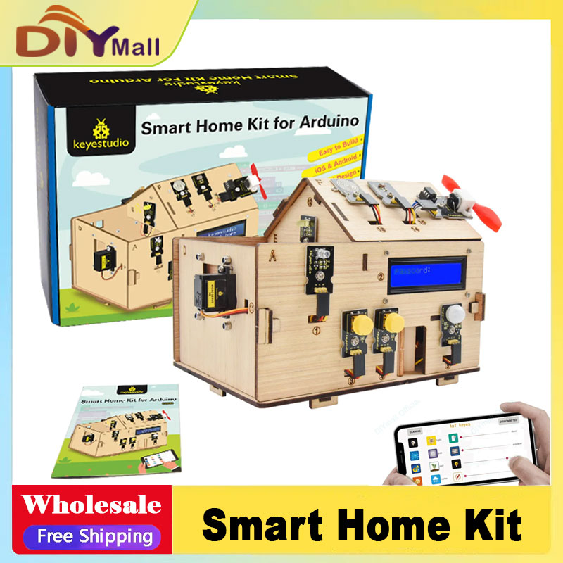 키이스튜디오 스마트 IoT 홈 키트 플러스 보드 포함  - Home Automation Diy 리뷰 및 가격