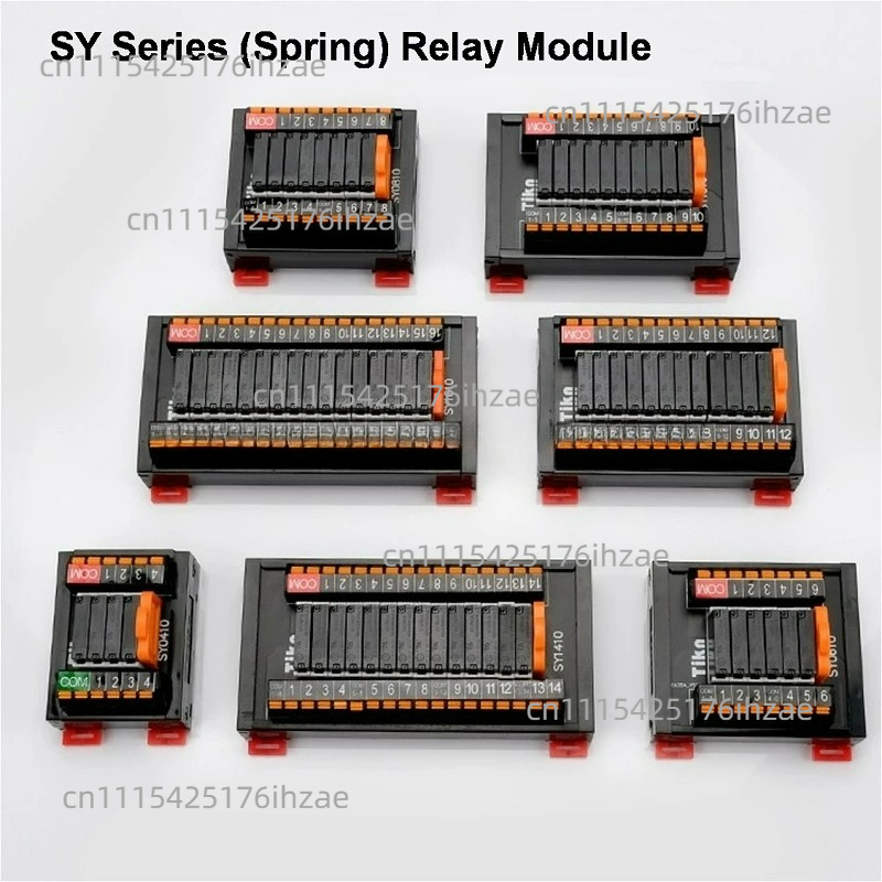 SK/SY 시리즈 릴레이 모듈 PLC 증폭기 DIN 레 - Relay 8 Channel Board 리뷰 및 가격