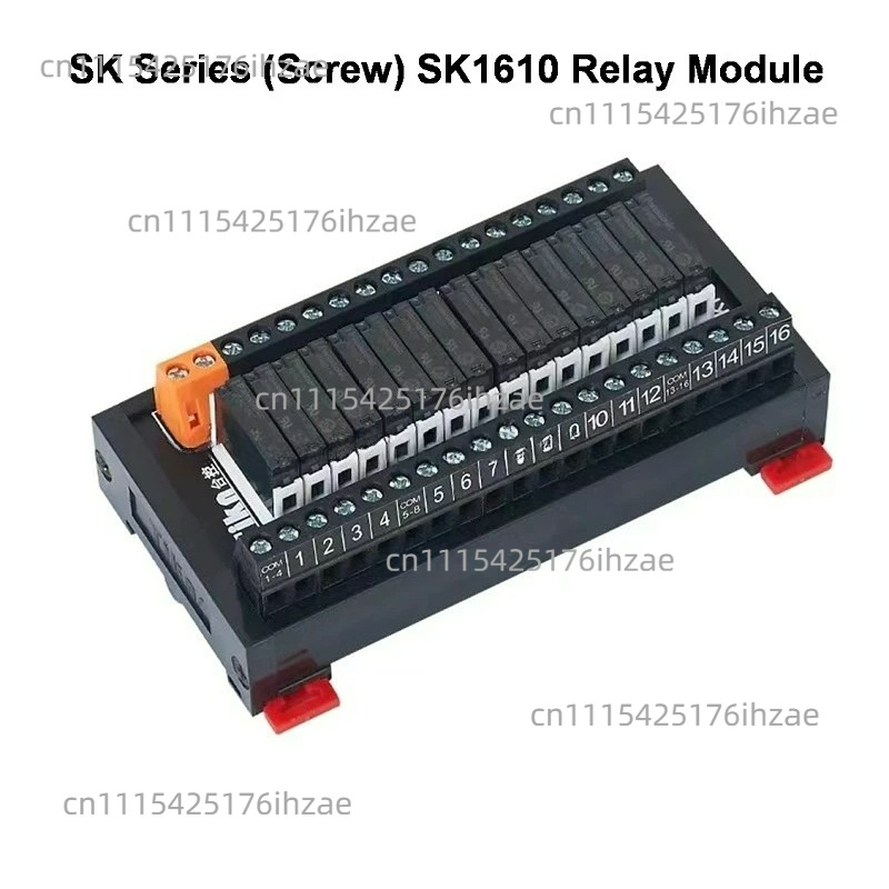 SK/SY 시리즈 릴레이 모듈 PLC 증폭기 DIN 레 - Relay 8 Channel Board 리뷰 및 가격