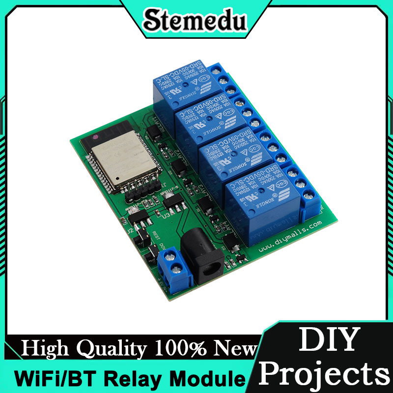 ESP32S 4채널 WiFi/블루투스 릴레이 모듈 (스 - Iot Diy Home Automation 리뷰 및 가격