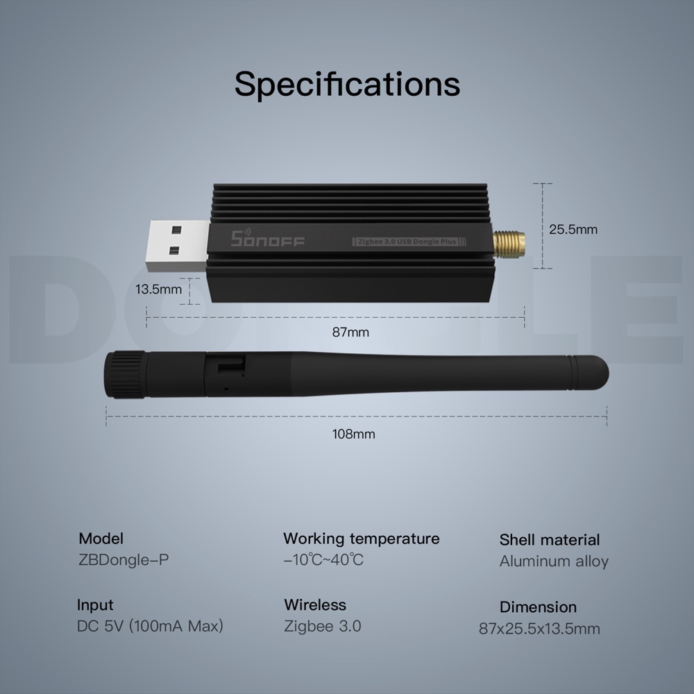 SONOFF 지그비 게이트웨이 3.0 ZBDongle- - Zigbee Coordinator Stick 리뷰 및 가격