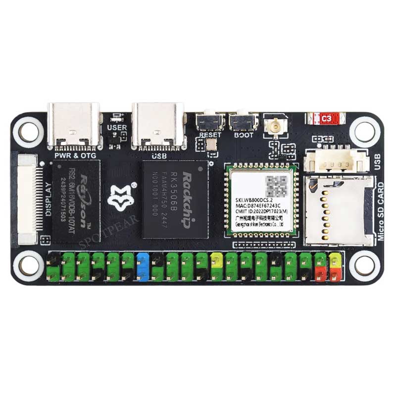 럭스폭스 라이라 제로 W RK3506B 락칩 리눅스 보 - Pi Zero W Board 리뷰 및 가격