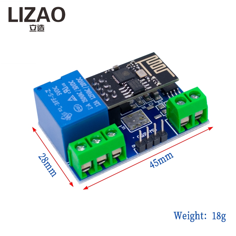 LIZAO ESP8266 5V WiFi IoT 릴레이  - Iot Diy Home Automation 리뷰 및 가격